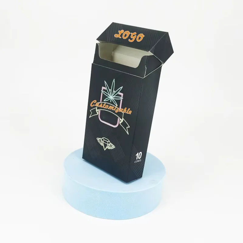 Empty Cigarette Packs Boxes Smoke Cigars Box Cartridge Packaging Cigarettes Carton Tobacco Empty Cigarette Box Custom Paper B1