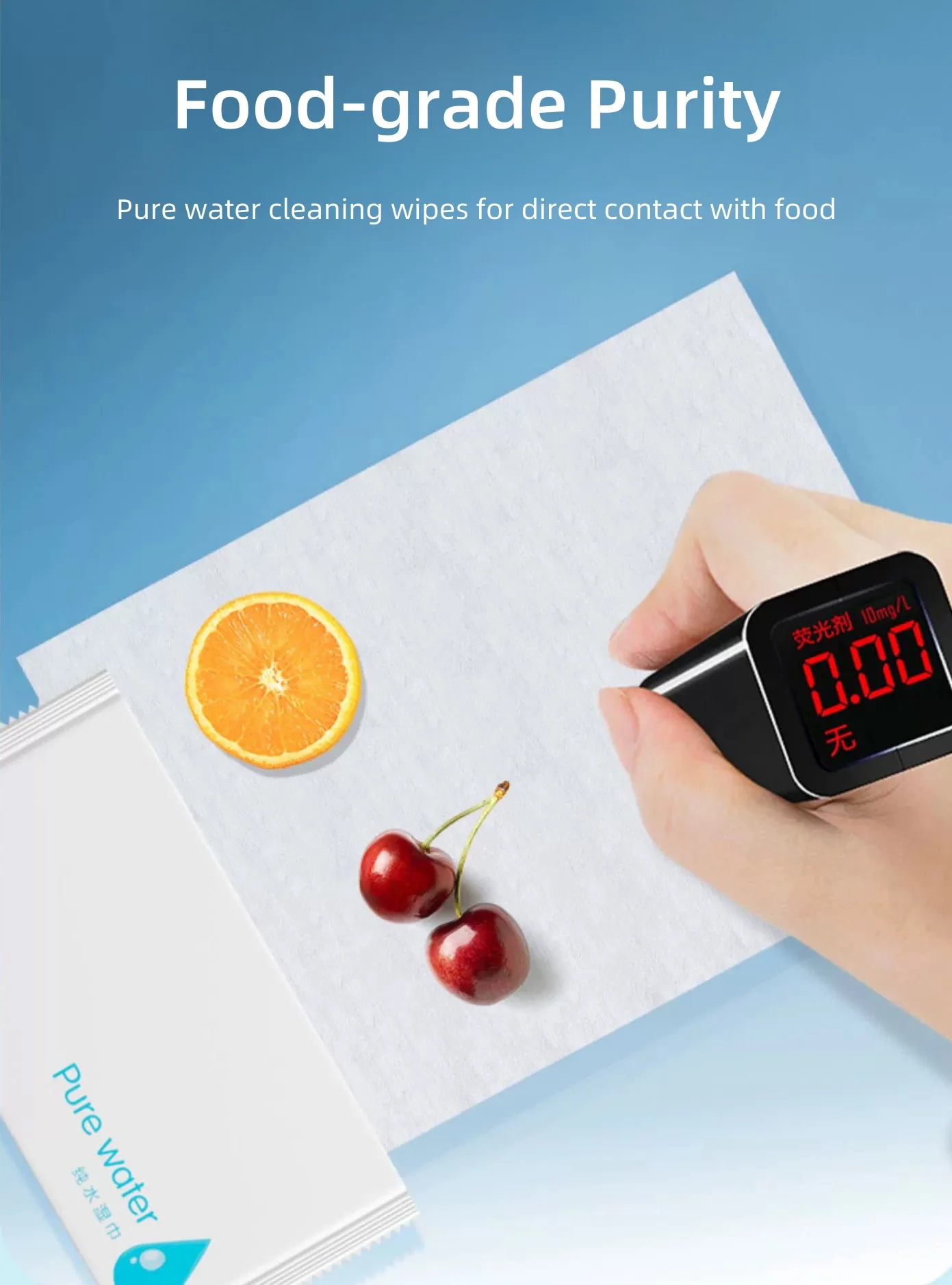 High Quality Single Pack Cleaning Wet Wipe Custom Print Logo Individual Packaging Mini Pack Wipes for Restaurant