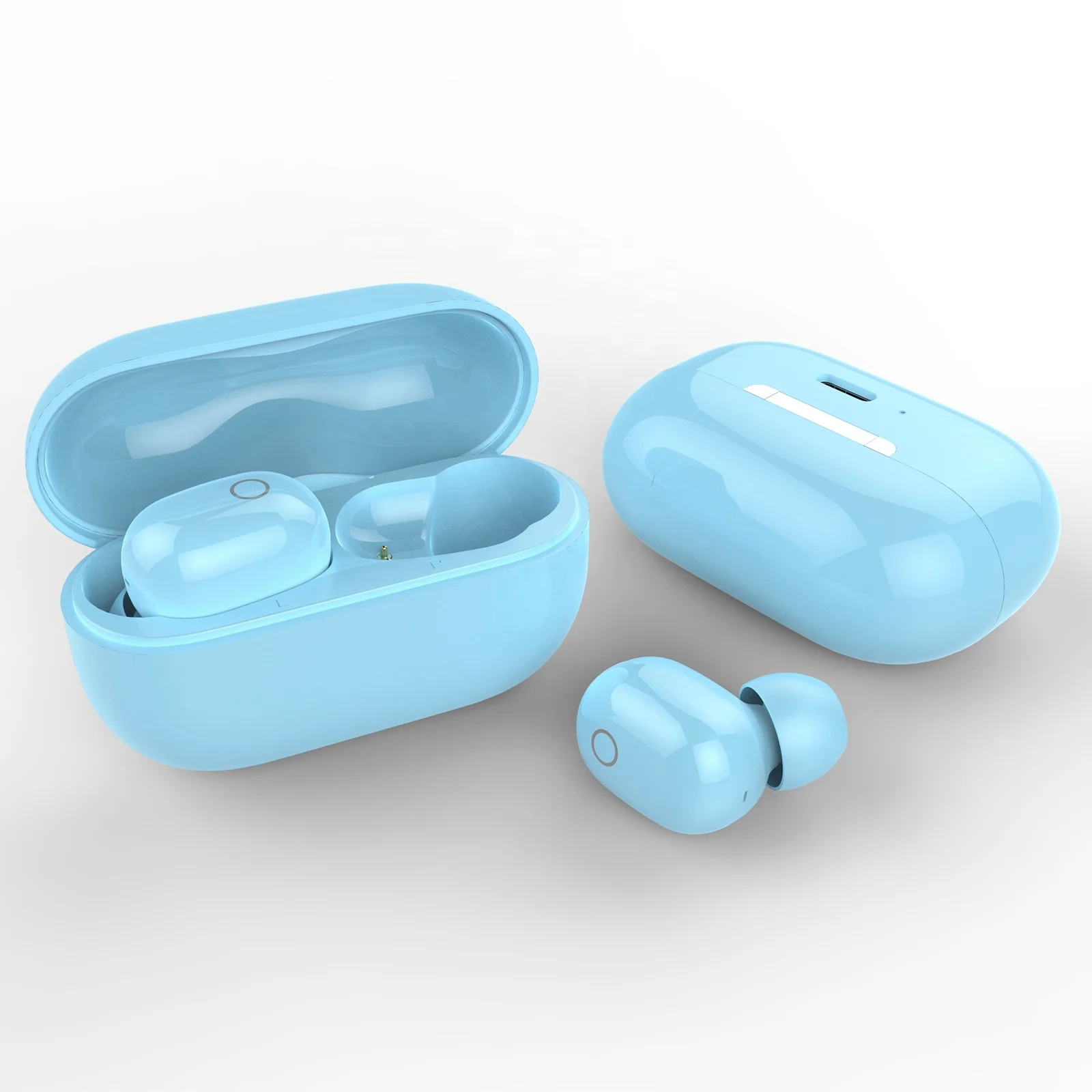 2021 In-Ear Touch Control High Quality TWS Earbuds Bass Wireless  Mini Sport Earbuds Earphone