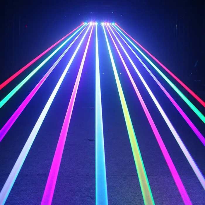 Hot Selling 6 Eyes 500mw RGB Full Color Laser Bar For Stage ,disco,Club