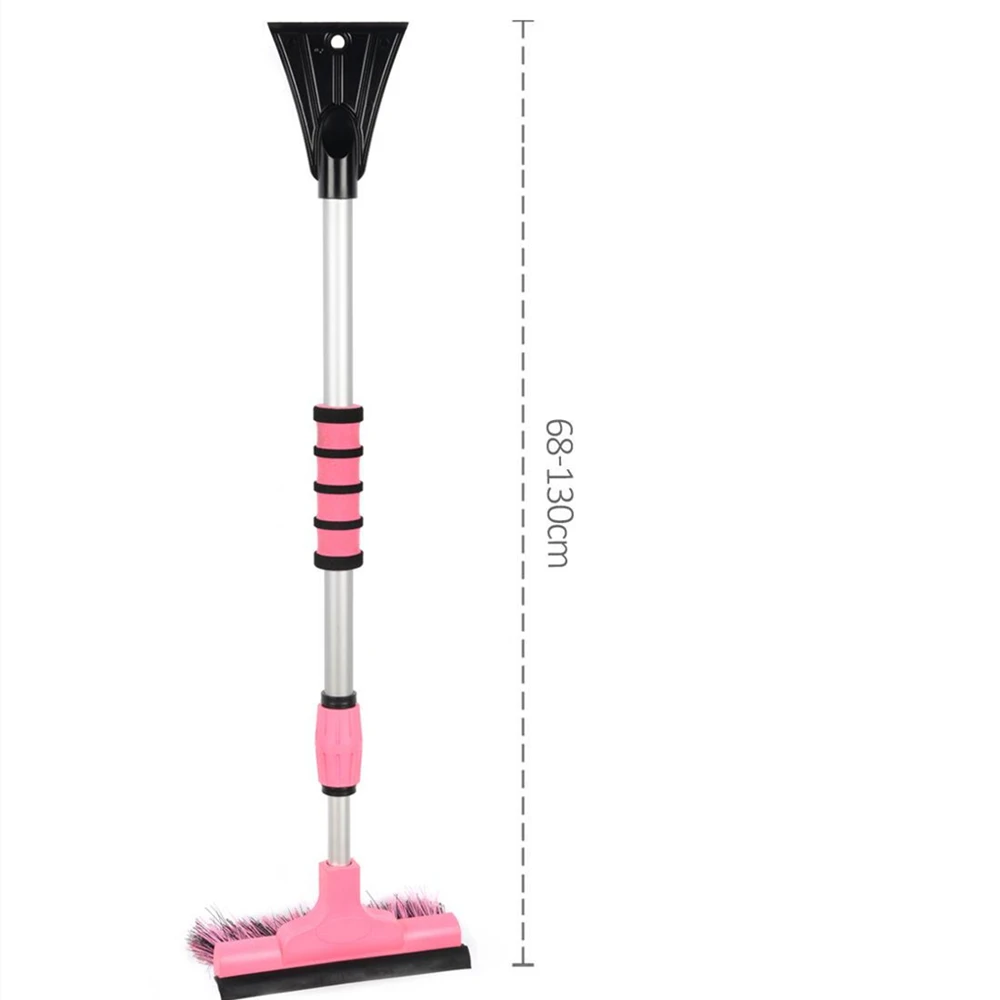 ZHONGJIE Car Cleaning Kits Telescopic Snow Brush With Ice Scraper