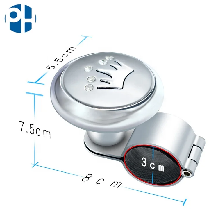 Car Steering Wheel Spinner Knob Handle Ball Booster Ball Car Grip Knob Turning Helper