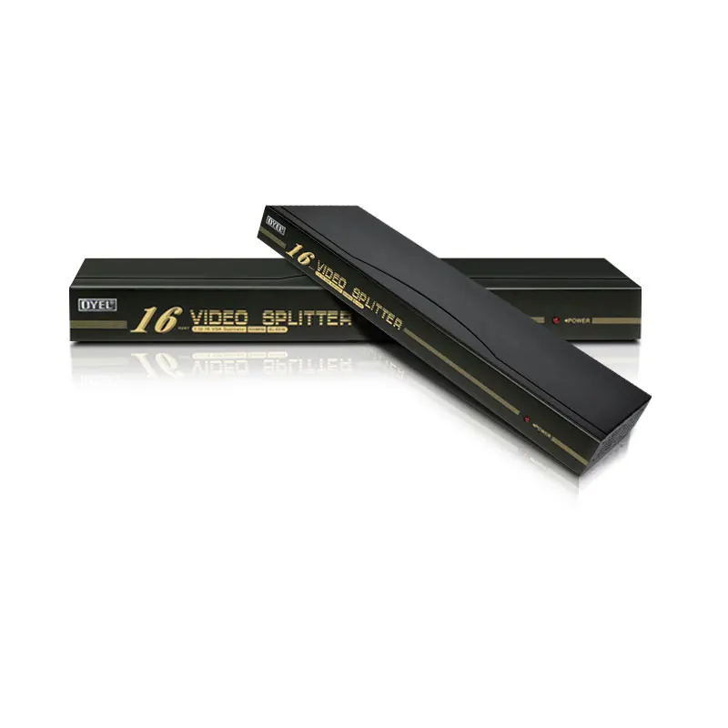 16 Port VGA Splitter 500MHZ Factory  1 input 16 output  VGA Splitter support 1920*1080@60Hz