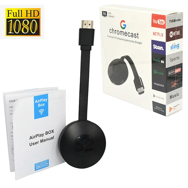1080P G2 Miracast AirPlay 2 4G/5 8G проектор приемник беспроводной HD TV Stick Wifi адаптер дисплея для IOS Android