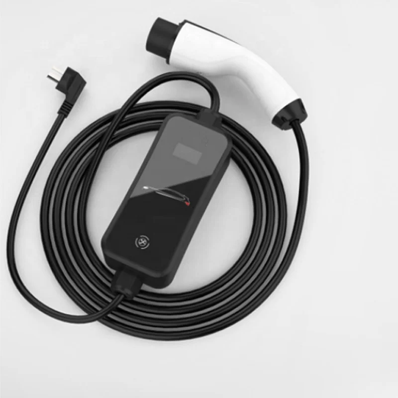 International Standard Plugs AC220V Adjustable Portable Car Charging Gun for Electric Vehicles
