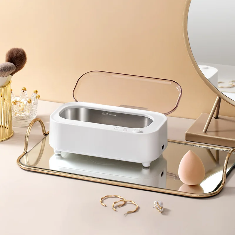 Ultrasonic Cleaning Device Versatile Makeup Brush Cleaner & Dental Pod Ultrasonic Cleaner for Superior Cleaning Efficiency