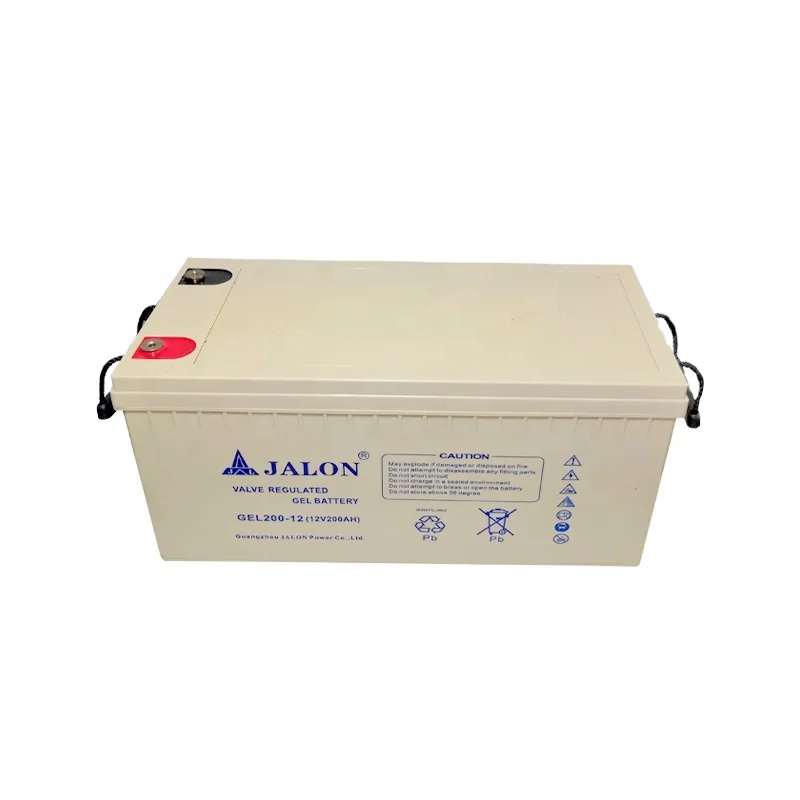 Guangdong Battery Jalon Sealed Maintenance Free Battery Gel 12v 65AH 120AH 150AH 200ah battery