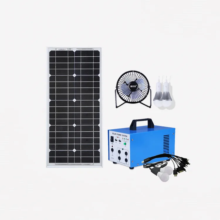 30W Solar Power System Home