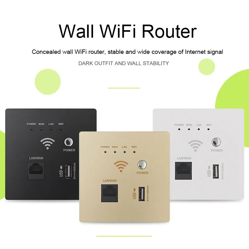 Настенная панель Smart Home AP USB Розетка WIFI беспроводной сетевой