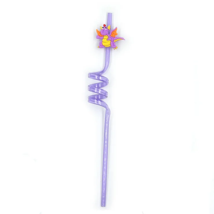 PET hard modeling custom crazy drinking straws for kids