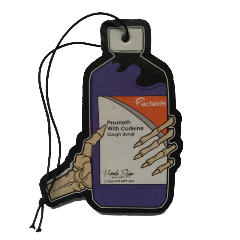 Custom Hanging air freshener paper car air freshener