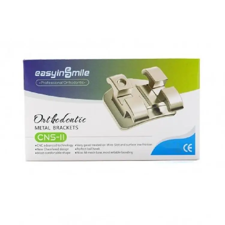 20 Pieces Standard Metal Braces Orthodontic Brackets MBT/Roth Bracket For Dental Treatment