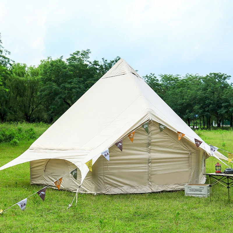 Careful Selection Silver-Coated Fabrics Automatic  No-Pitch Camping Tent