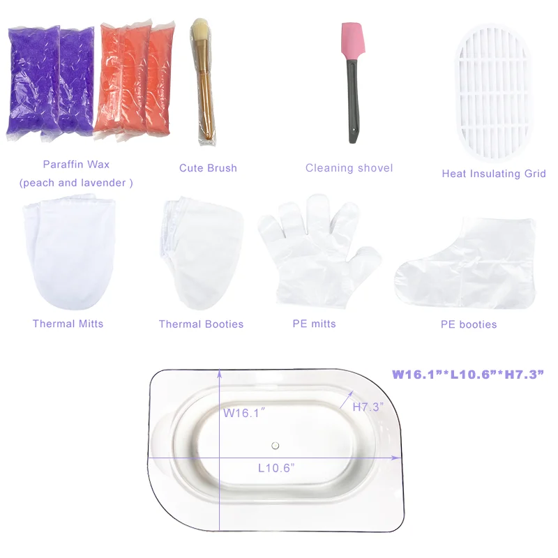 DIY Use At Home Paraffin Treatment Machine Digital Melting Beauty Wax Fast Machine For Paraffin Bath Treatment