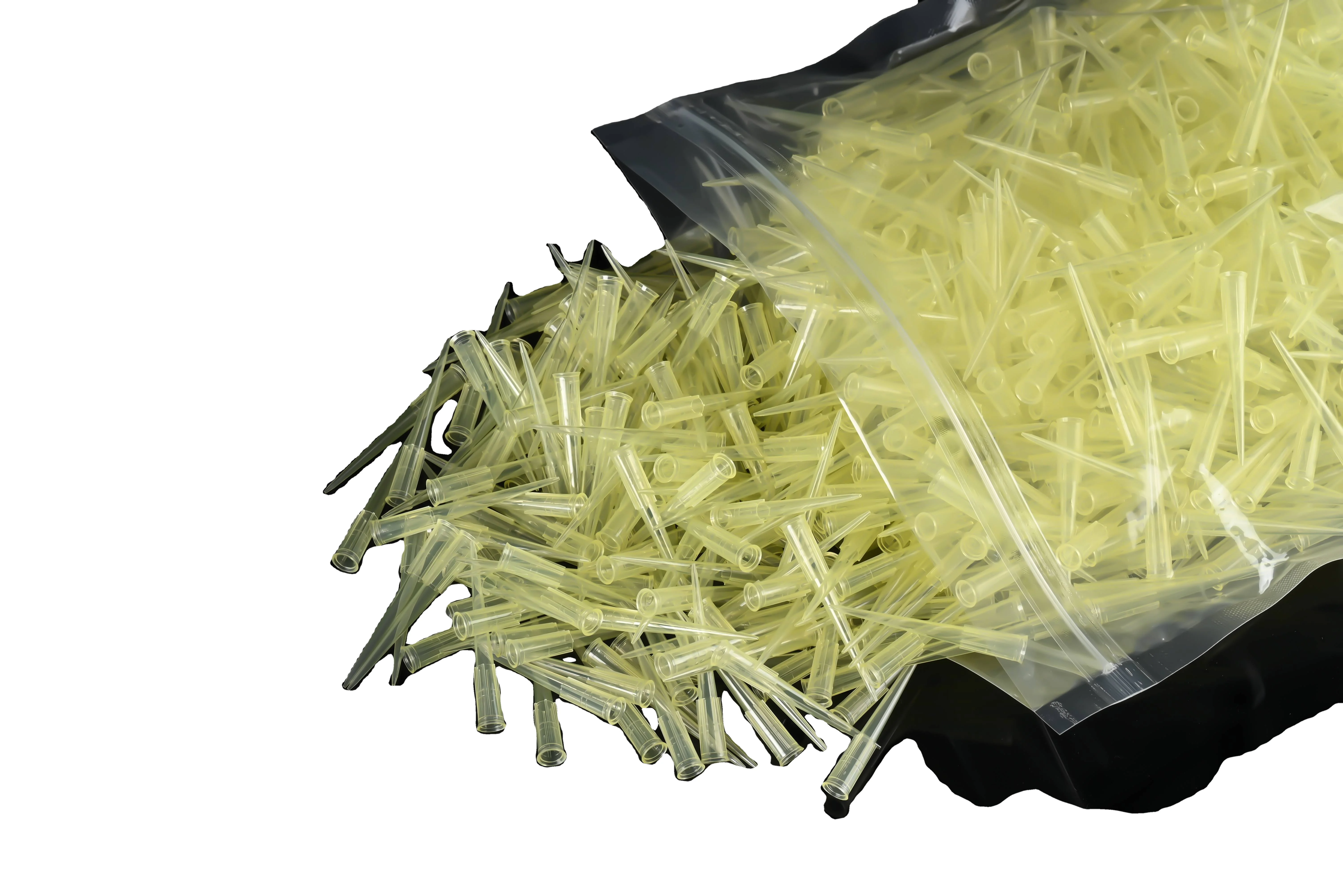 Various specifications blue yellow white 1000ul filtered pipette tips