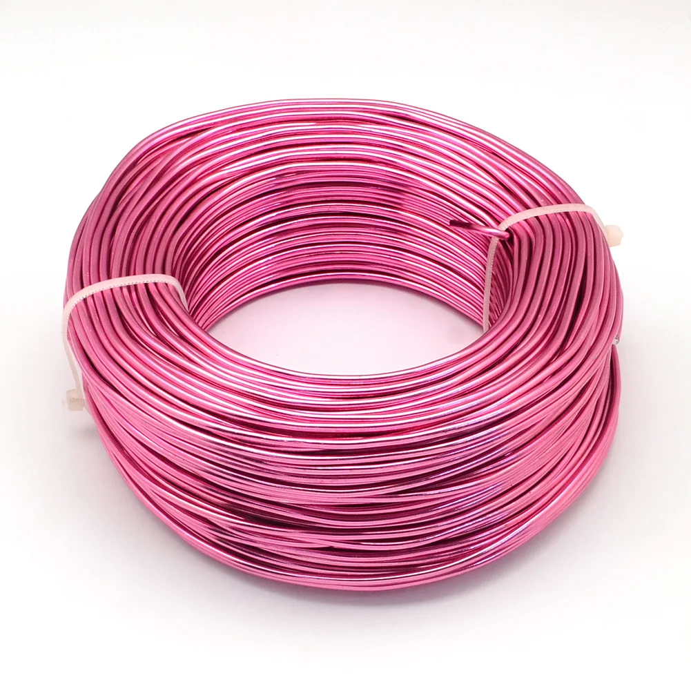 PandaHall 5mm 4 Gauge 500g Camellia Bendable Metal Craft Aluminum Wire
