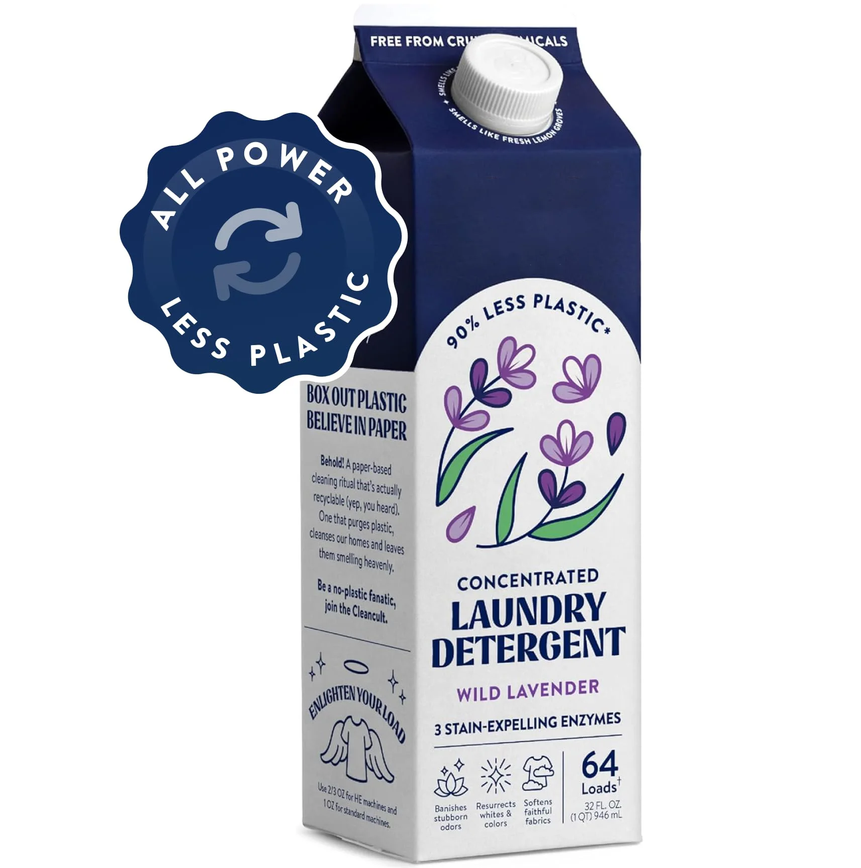 New Arrival Does Not Contain Irritating Chemicals Concentrated Laundry Soap Lavender Cleaning Powder Washing Liquid