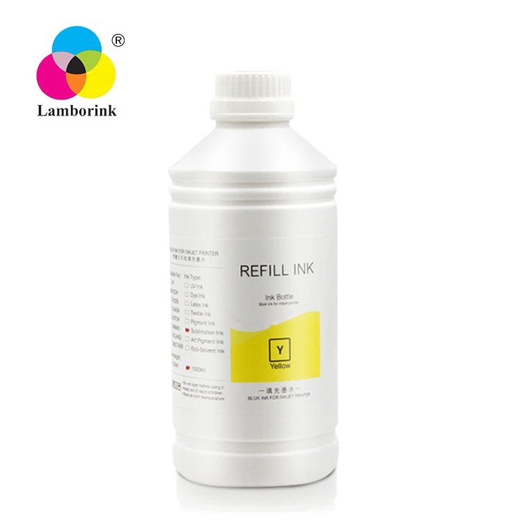 Environment Friendly CMYK Glow In The Dark Inkjet Printer Digital Printing Ink/Sublimation Inkjet Ink