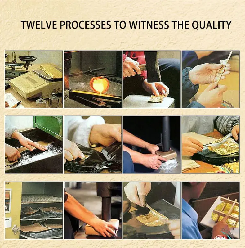 Factory Direct Sale 24K Gold Flakes Genuine Gold & Silver Flake For Nail Art Diy  Beauty Decoration