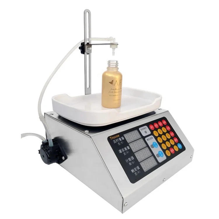 YTK-M90 0-50ml Small Automatic CNC Liquid Filling Machine 110V-220V Perfume Weighing Filling Machine Oral Liquid Solution Filler