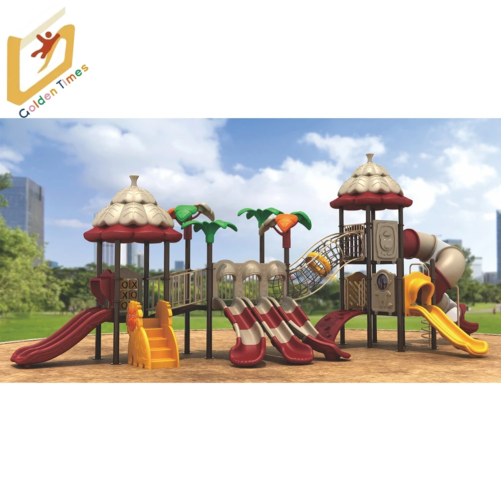 2024 Customized kindergarten kids outdoor forest series playground equipment