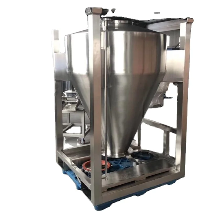 Stainless steel IBC tank for package