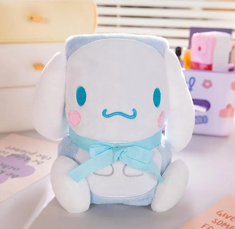 XUX Kawaii Fashion noon Sleeping Blanket 80*100cm  Wholesale Cinnamoroll Melody Blanket
