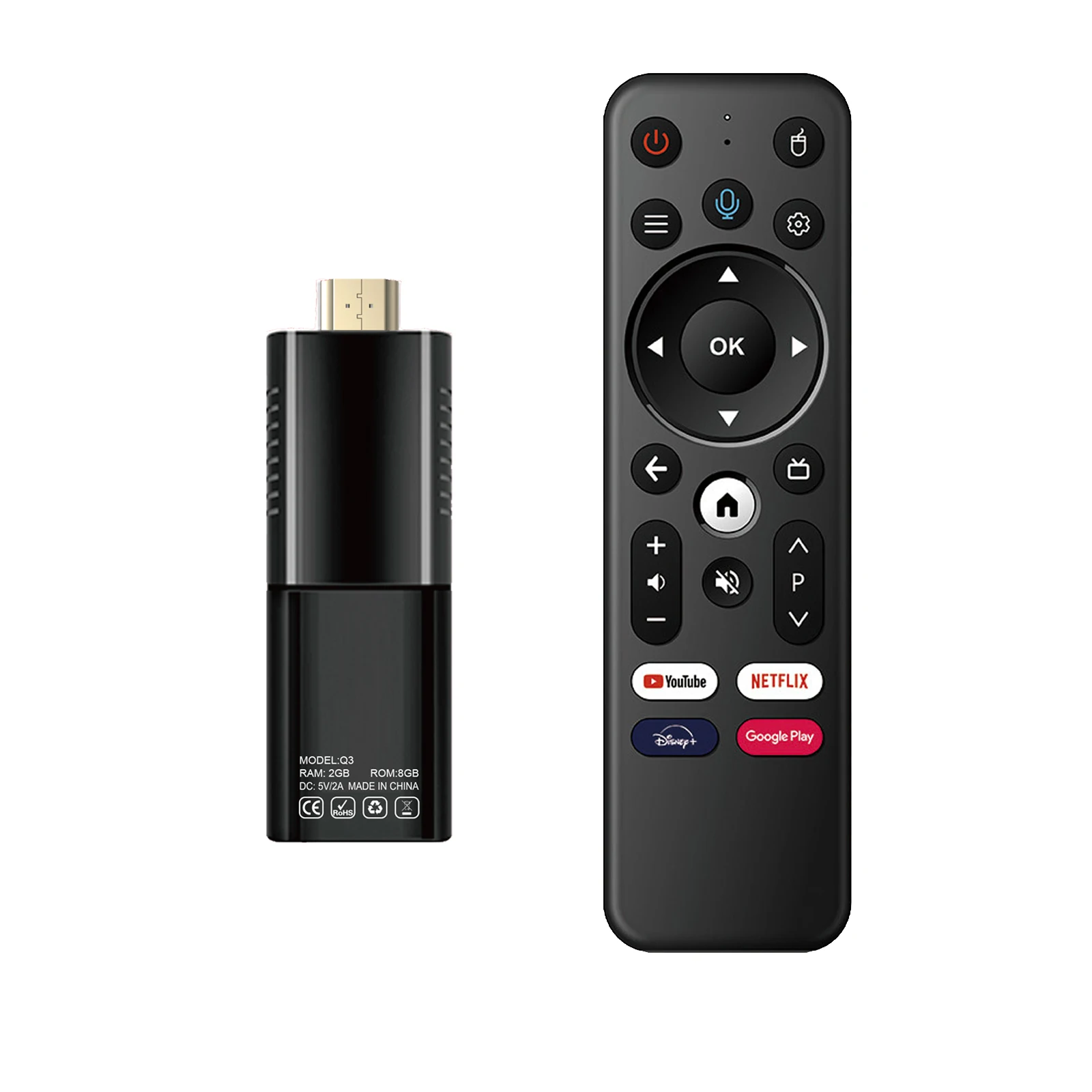 IATV Stick Q3 android 10 tv stick Allwinner H313 лучшая ТВ-приставка 2022 USB BT 2 4g 5g Wifi Гб DDR 16 четырехъядерный fire 4k mi