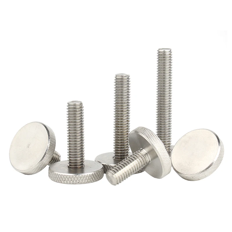 Stainless Steel Knurling Head Bolt DIN 653 M3 M4 M6 M5 M6 M8 knurled Thumb Screw
