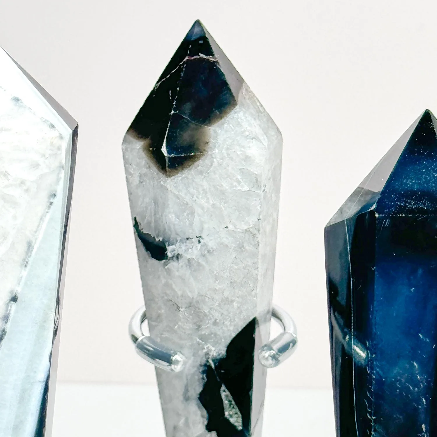 Wholesale Natural Crystal Healing Wands Premium Quality Black Sardonyx Wands for Meditation & Energy Clearing