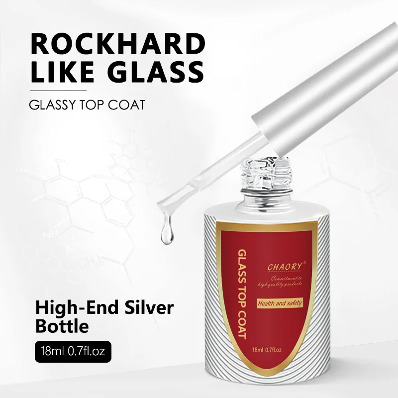 CHAORY Good quality basic adhesive Long wear matte top coat  soak off gel nail polish top&base coat