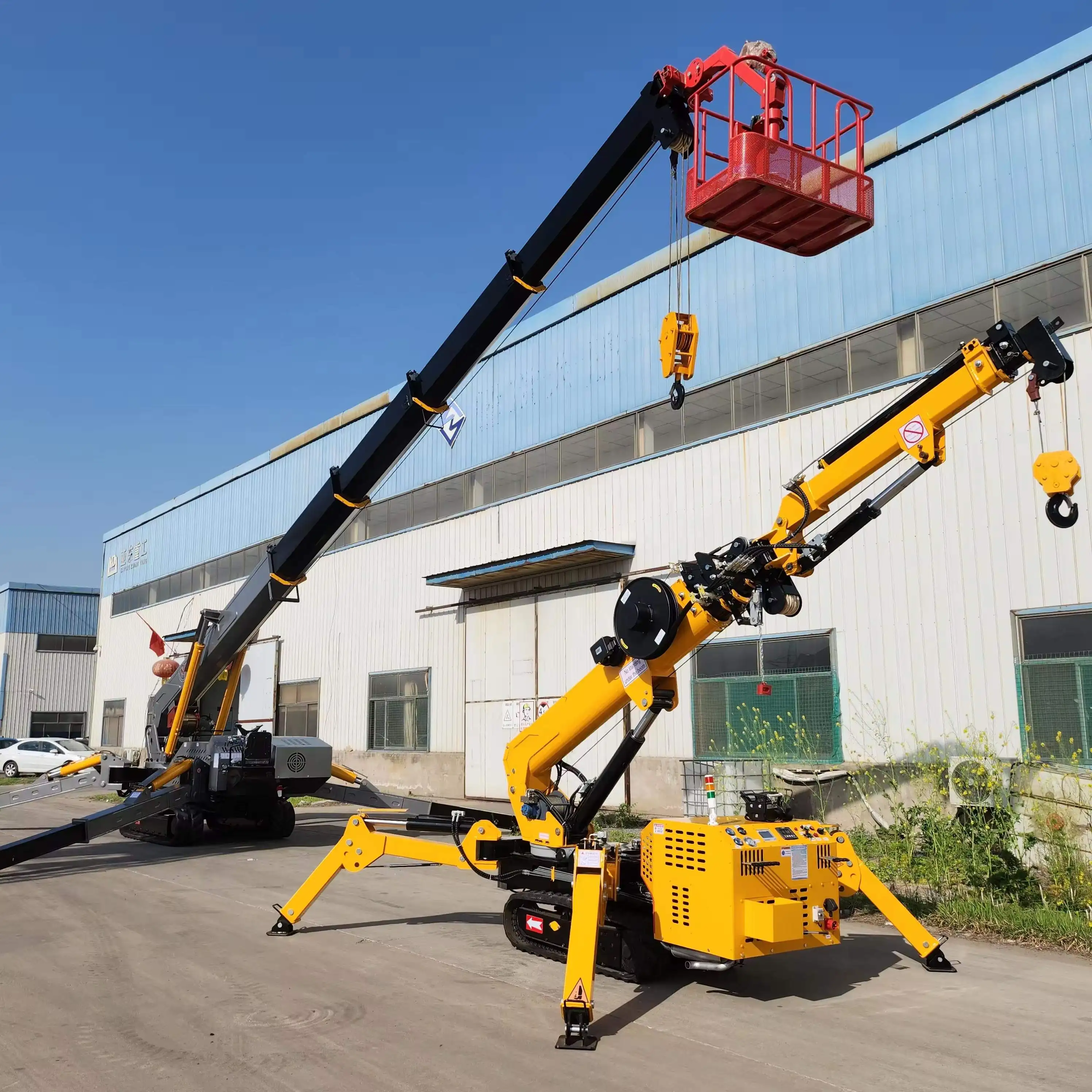 Construction Mini Hoist Remote Control Cranes Mini Spider Lifting 8 Ton with best price