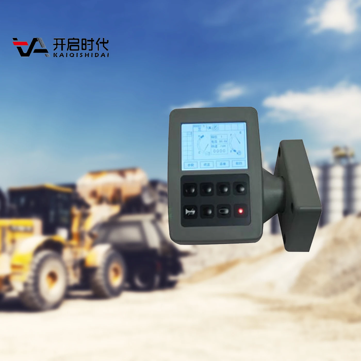 PLC Industrial Display Capacitive Touch Monitor 3.8 Inches Lcd Instrument Panel Excavator Digital Display