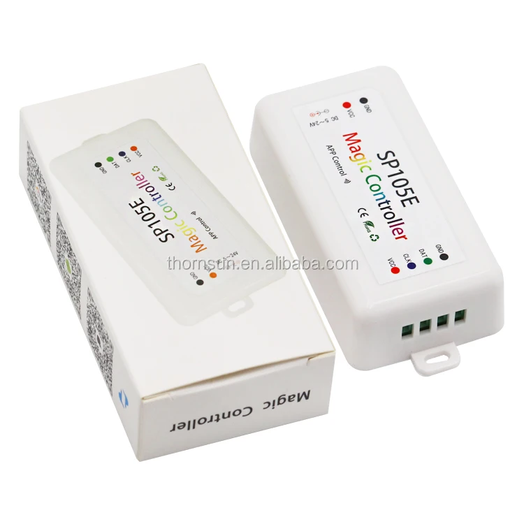 wireless app control SP105E led strip controller 60g led controller