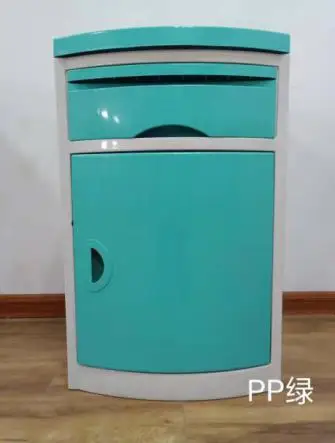 Hospital furniture DP-C007 Medical ABS hospital bedside cabinet