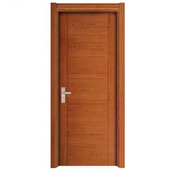 GTCO Customized Color 850*2400*45mm Hollow Core Particle Board Filling Melamine Wood Door for Interior Decoration