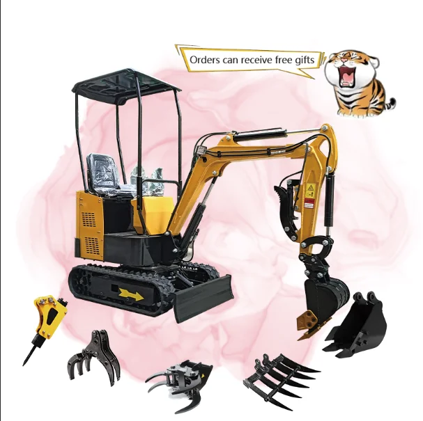 Cheap Mini Hydraulic Excavator 360 Degree Rotation Mini Excavator