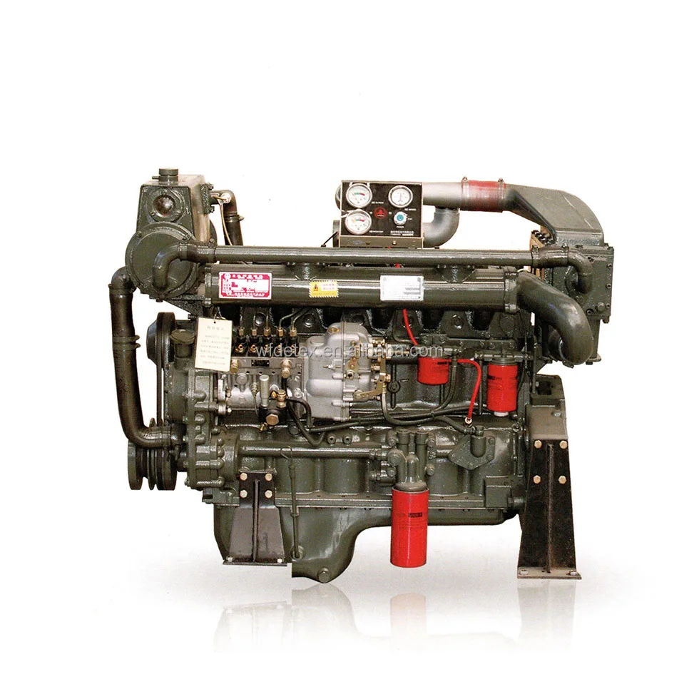 
Factory Direct Sale Six-cylinder Diesel Engine R6105ZLC Marine Engine 