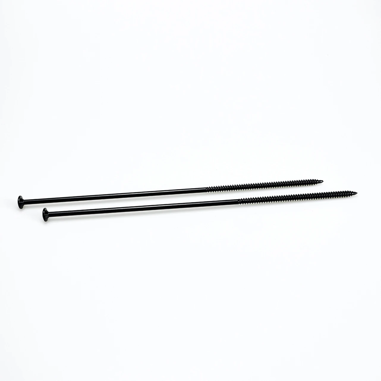 #12 screw Roofing Fasteners Black Plated Roofing Self Drilling Screws Custom Metal 160mm for roof installation