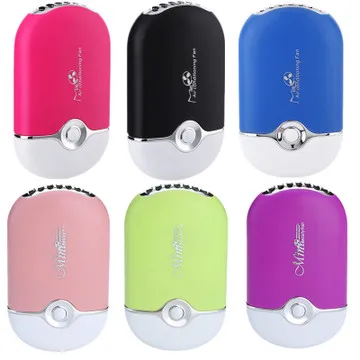 Mini portable hand held desk air conditioner humidification cooler cooling fan