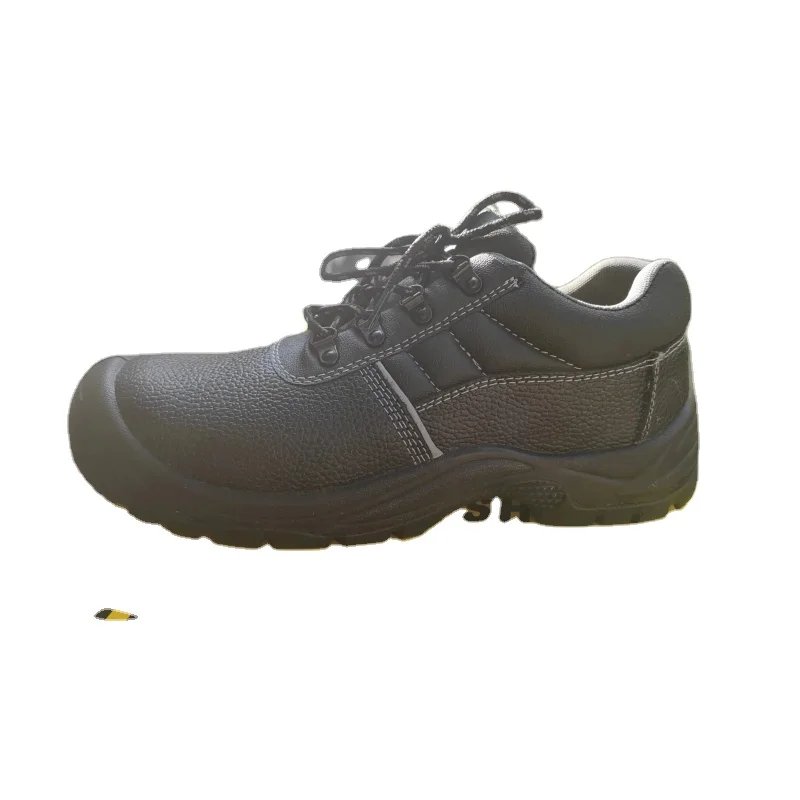 cheaper cow Genuine Leather Waterproof SBP Work Shoes SRC Steel Toe Industrial Construction Safety Shoes for Men