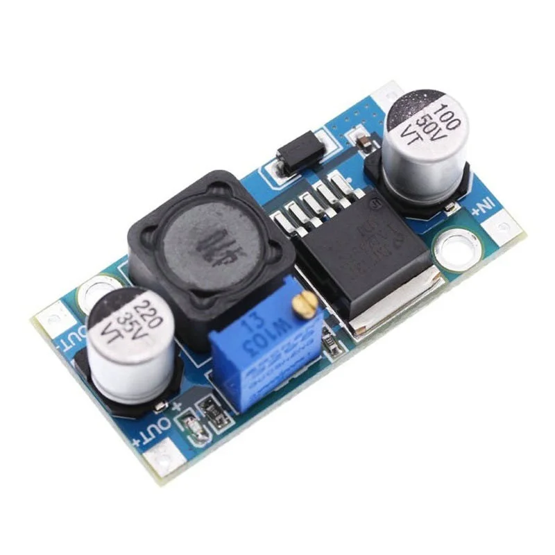 LM2596 DC-DC понижающий модуль источника питания с 3A Регулируемый понижающий модуль LM2596 регулятор напряжения 4,5-40V