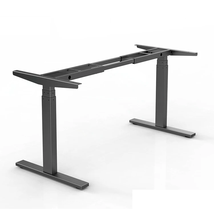 MDF drawer electric height adjustable sit stand table