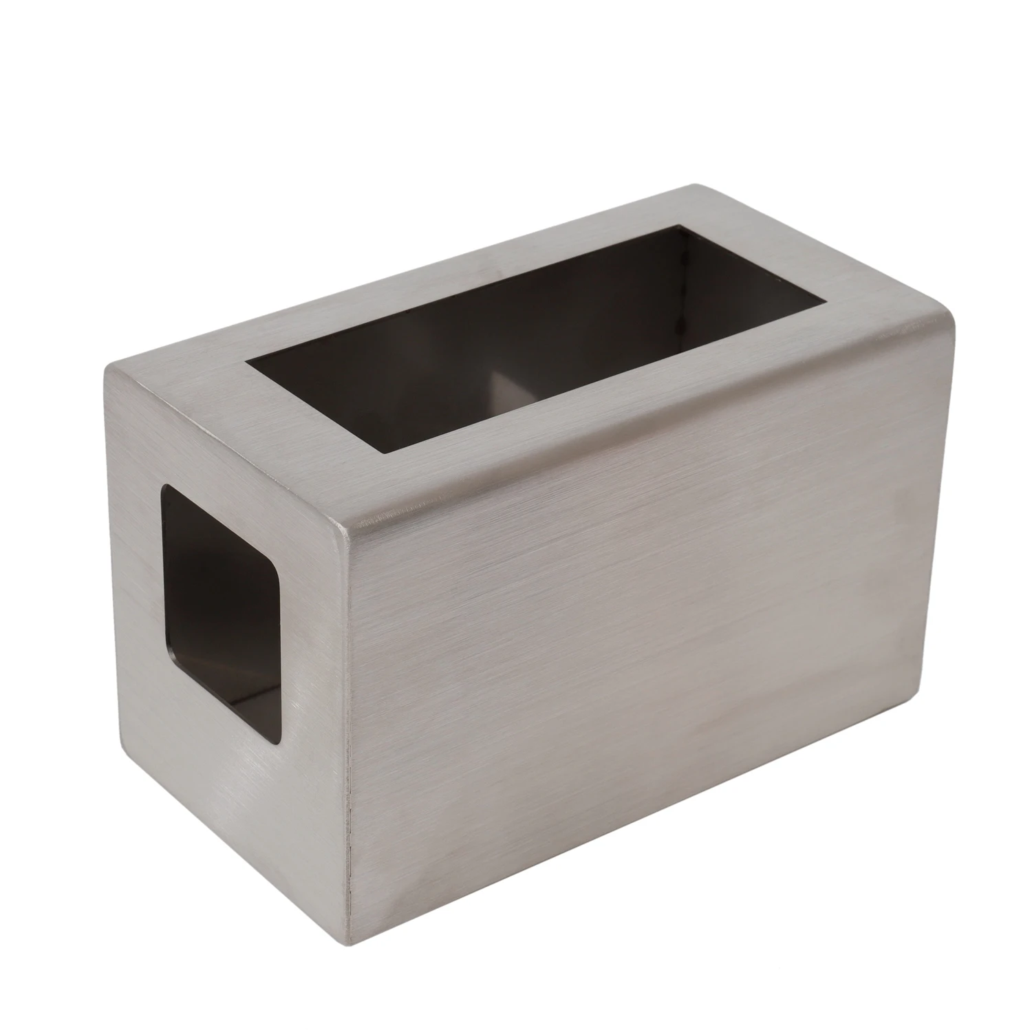 Custom stainless steel laser-cut metal sheet metal service amplifier cabinet aluminum box chassis