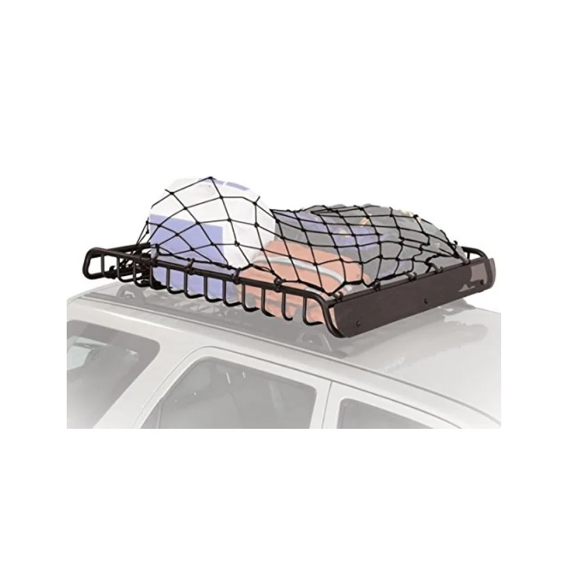 
120x90 cm high elastic Motorcycle helmet trailer mesh Luggage bungee cargo Net with hook luggage net 