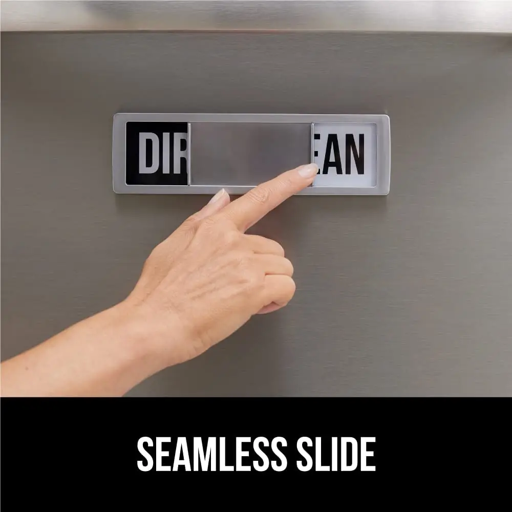 High Quality Acrylic Heavy Duty Shutter Slide Magnets Dishwasher Clean and Dirty Magnet Sign