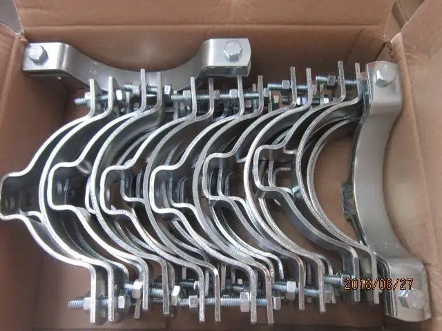 Heavy Duty Pipe Clamp Two Side Screw Hot selling Item