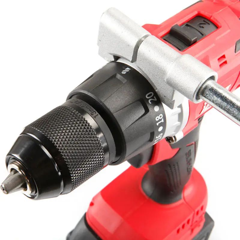 Top quality 4.0Ah 20V large capacity  brushless two speed cordless drill