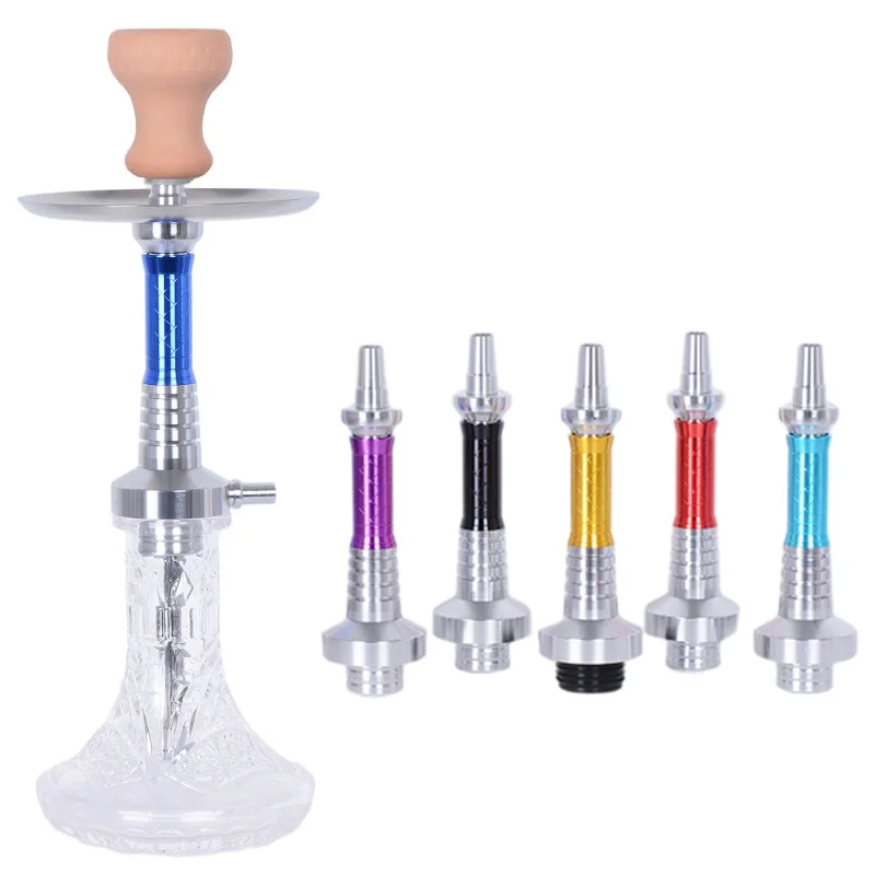 Traditional Hookah aluminium hookah shisha mix color wholesale hookah