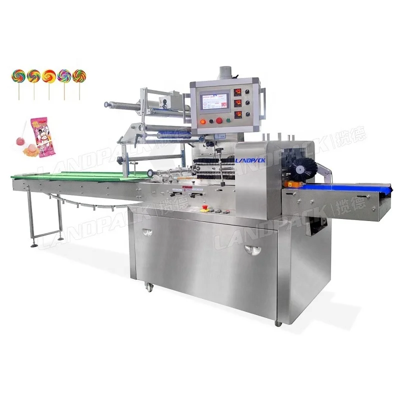 Landpack LP-250B Automatic Small Cotton Lollipop Candy Packaging Packing Machine